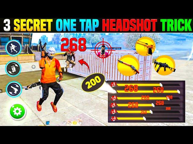 Free Fire Auto Headshot Trick 2025 Sensitivity | 2gb, 4gb, 6gb Ram Headshot Sensitivity Setting