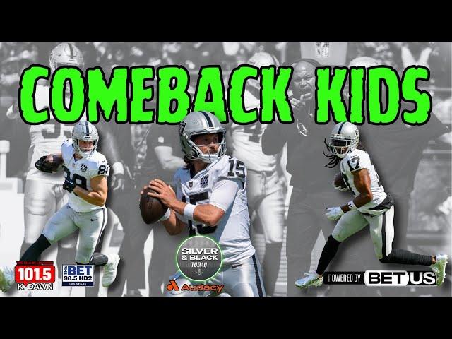 Comeback Kids: Raiders Win in Baltimore a Building Block