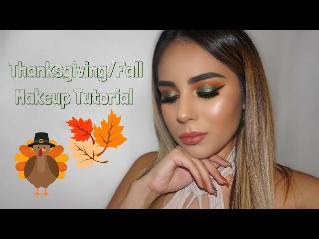 Thanksgiving/Fall Makeup Tutorial | Brenda Huerta