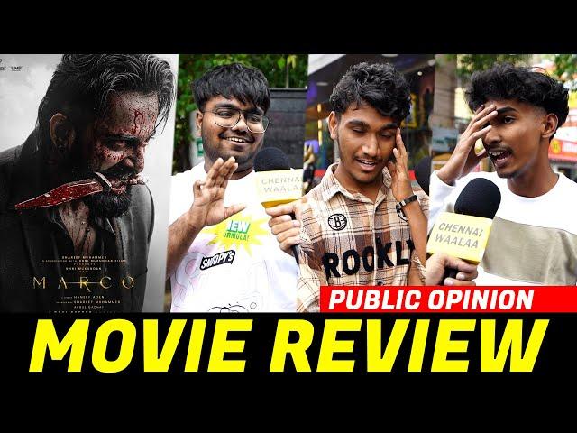 Romba கொடுறமா இருக்கு!️| Marco Day 7 Tamil Review | Marco Vs KGF | Best Movie Public Review | CW!