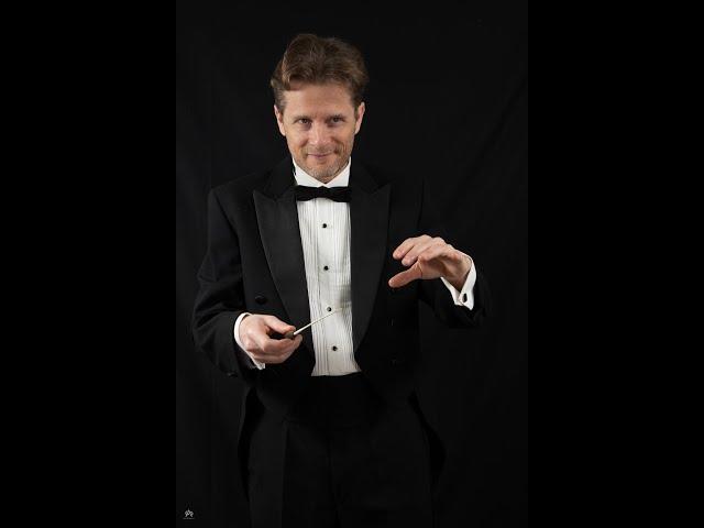 Samuel Gal Alterovich conducting The Israel Symphony Orchestra