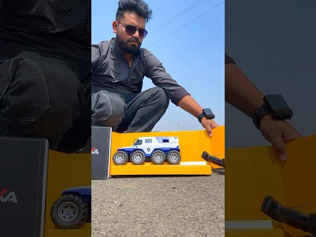 Monster Police car Remote control |@RajMiniToy #toyfarming #shorts