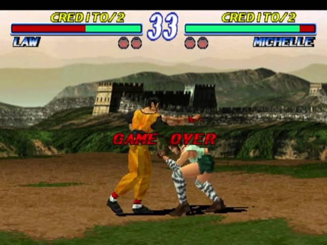 Tekken 2 Ver.B (Namco 1996)  Attract Mode 60fps