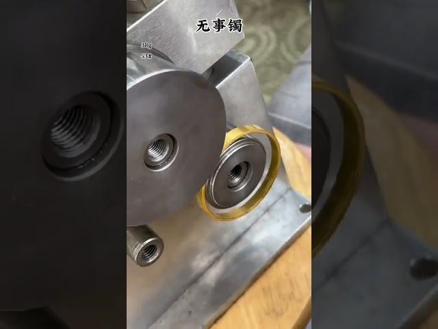 38.88克，手工无事镯。 #古法金手镯 #合浦打金 #合浦李记灵作