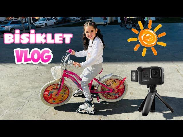 BAHARIN İLK GÜNEŞİ İLE BİSİKLET VLOG !! HEM BİSİKLET HEM PATEN KEYFİ !!