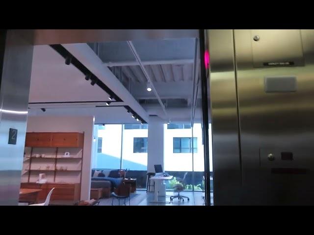 Schindler Hydraulic Elevator At Design Studio Scottsdale Quarter (With Skyvator Productions)