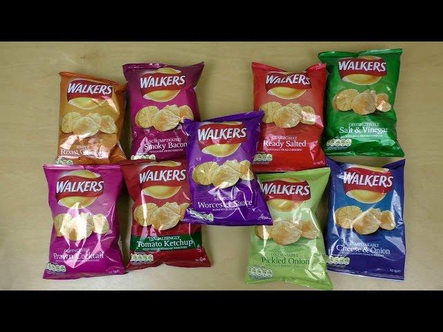 Walkers Crisps 9 Flavors Guide