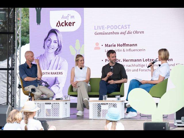 #08: Auf'm Acker mit Marie Hoffmann und Hermann Lotze-Campen live auf dem AckerFestival