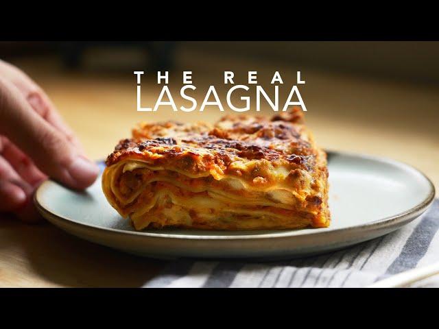 The Real Lasagna is Bolognese