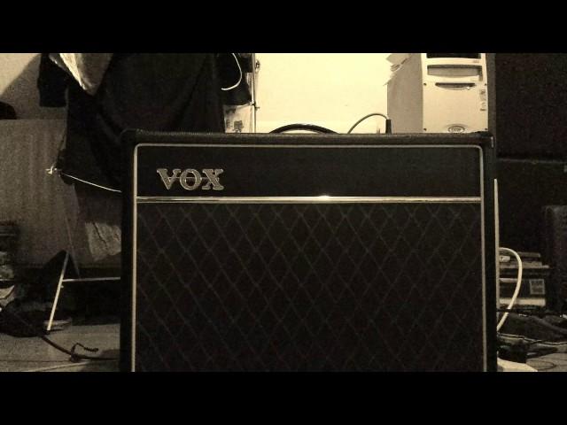 VOX AC15  U2 'One tree hill'  clip