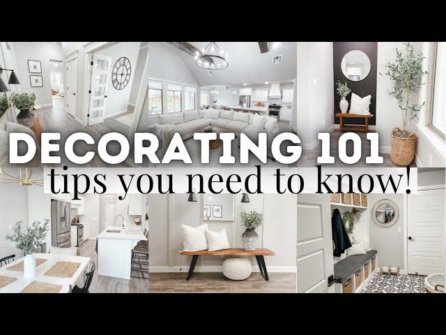 DECORATING YOUR HOME 101 | HOME DECORATING TIPS YOU NEED TO KNOW | DECORATING HOME HACKS 2022