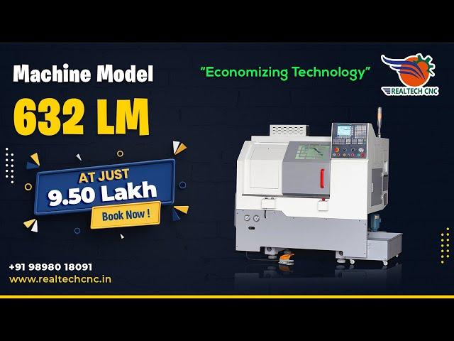 Model : 632 LM Flat Bed | RealTech CNC Machine VD-359