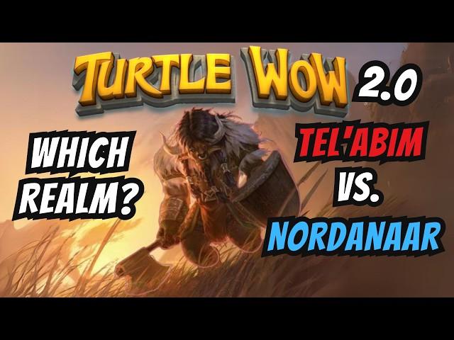 Turtle WoW - Which Realm Should You Choose? Tel'abim or Nordanaar