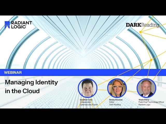 Radiant Logic Webinar: Managing Identity in the Cloud