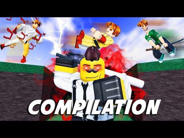 ROBLOX Strongest Battlegrounds Funniest Moments (COMPILATION) 