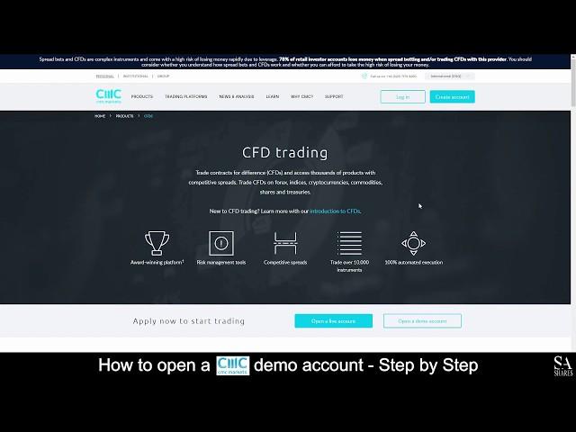 How to Open a CMC Markets Demo Account  - A Step By Step Guide for Beginners 