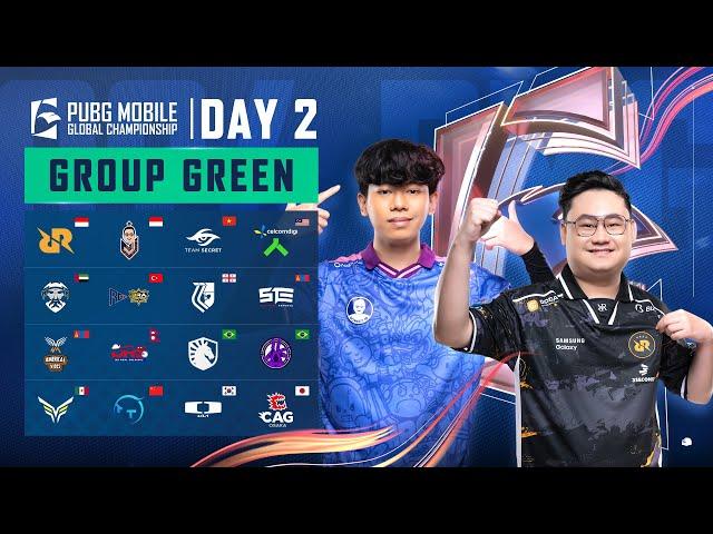 [ID] 2024 PMGC League | Group Green Day 2 | PUBG MOBILE Global Championship