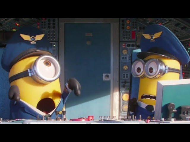 Minions The Rise Of Gru: Stuart Drives A Plane!