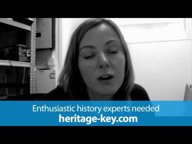 Heritage Key seeks enthusiastic History Experts!