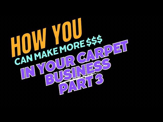 How To Make More Money In Your Service Business pt 3