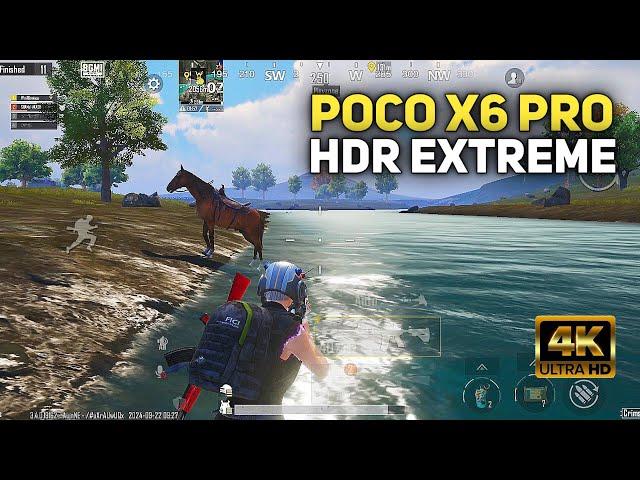 POCO X6 PRO NEW UPDATE HDR EXTREME GRAPHICS | POCO X6 PRO 90 FPS | BGMI 3.4 UPDATE