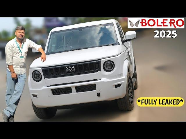 Mahindra Bolero 2025 Facelift Leaked : Mini Scorpio N ? Detailed Video !!