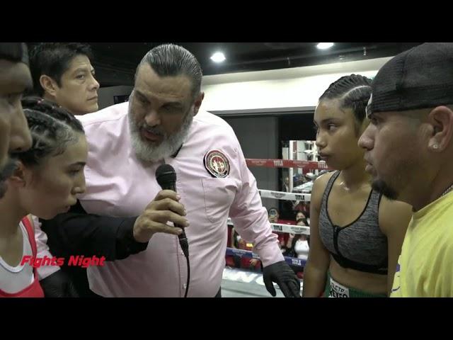 YAJAIRA ARIPEZ VS MIRNA YHALITZA LOPEZ