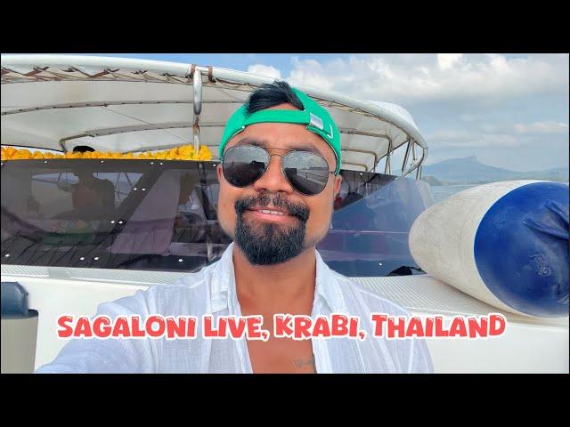 Garo Vlogs is live from Sagalo speed boat songremittingo, Krabi, Thailand