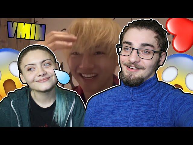 Me and my sister watch vmin moments i think about a lot for the first time (Reaction)