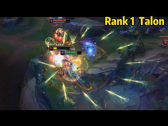 Rank 1 Talon: This Challenger Talon Mechanic is so SMOOTH!