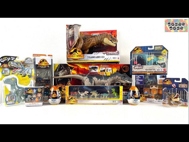 Unboxing Jurassic World: Epic Dinosaur Action Figures