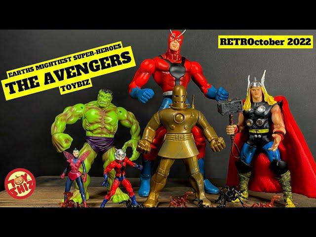 1999 THE AVENGERS: Earth’s Mightiest Super-Heroes BOX SET | Toybiz