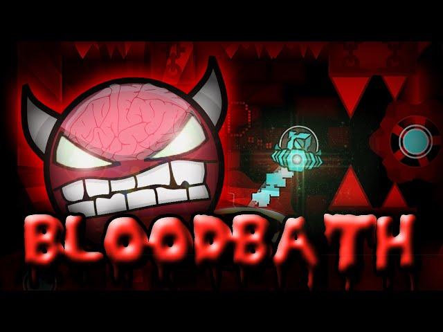 Geometry Dash - "BLOODBATH" [EXTREME Demon] by Riot & more! | GuitarHeroStyles