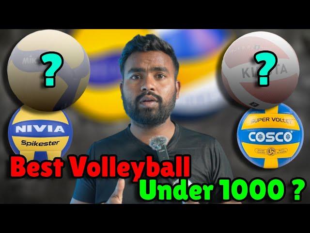 Top 6 Volleyballs Under 1000?