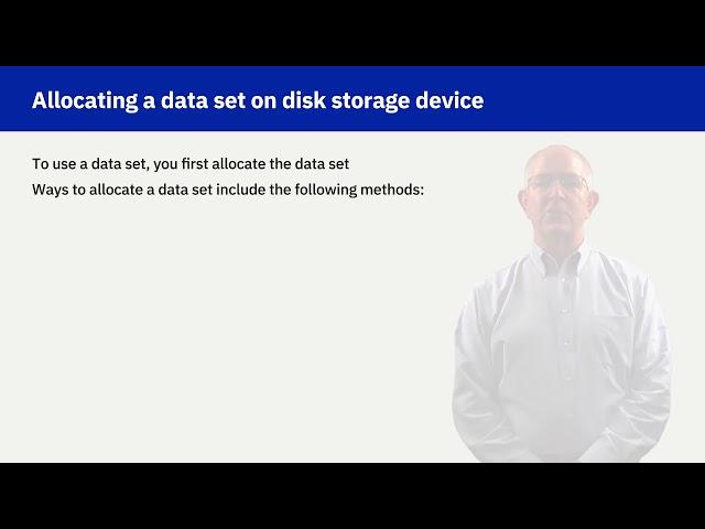 Lecture 15: Disk Storage, Volume Labels, VTOC, Extents (6 mins 40 secs)