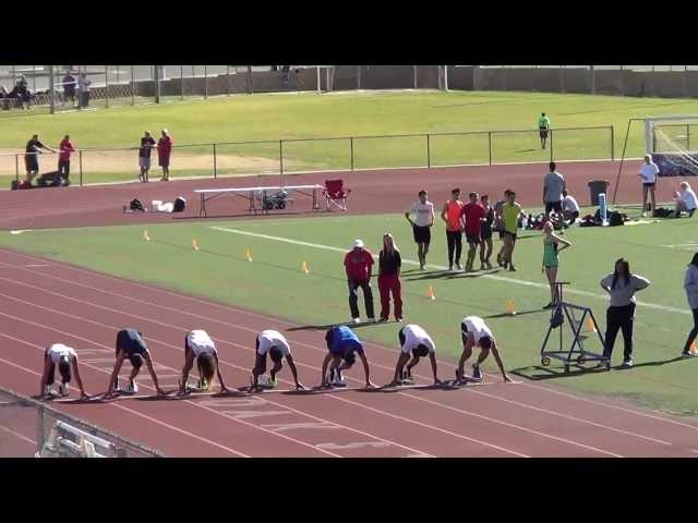 2014 Great Oak High School All-Comers Meet - Michael Norman - 55 Meter Dash - 6.41