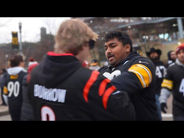 Bengals Fan Trolls Steelers!