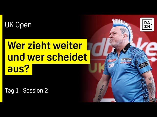 UK Open: Tag 1 - Session 2 | Darts | DAZN Highlights