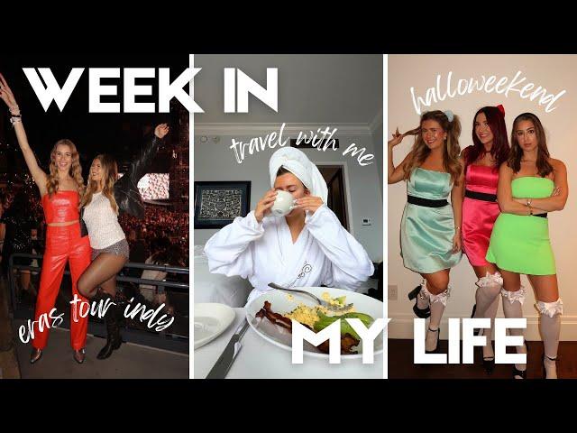 crazy week in my life (1 hr long) new york, dallas, eras indy + halloweekend