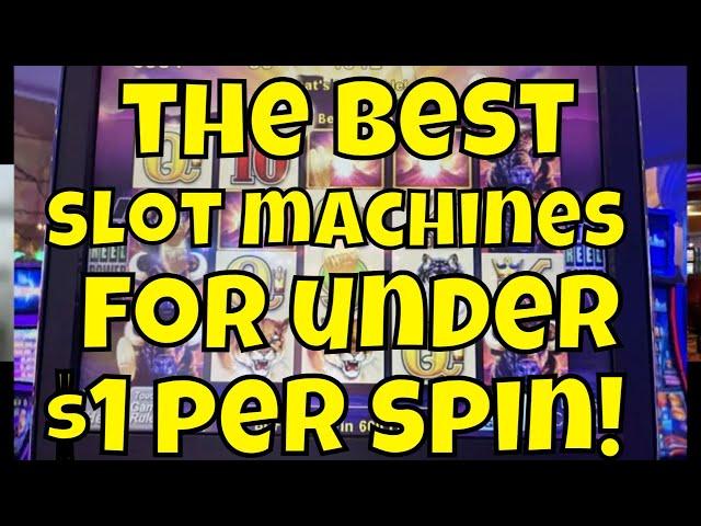 Best Slots for VERY Low Limit Players with Josh O'Connell