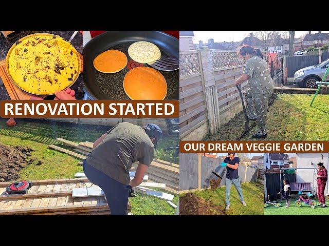 Building Our Dream - Veggie Garden Renovation | Few Weekends In Life | Dhokla Recipe & Brabic Shop