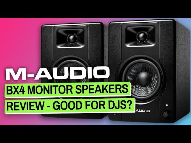 M-Audio BX4 Monitor Speakers Review - Good For DJs?