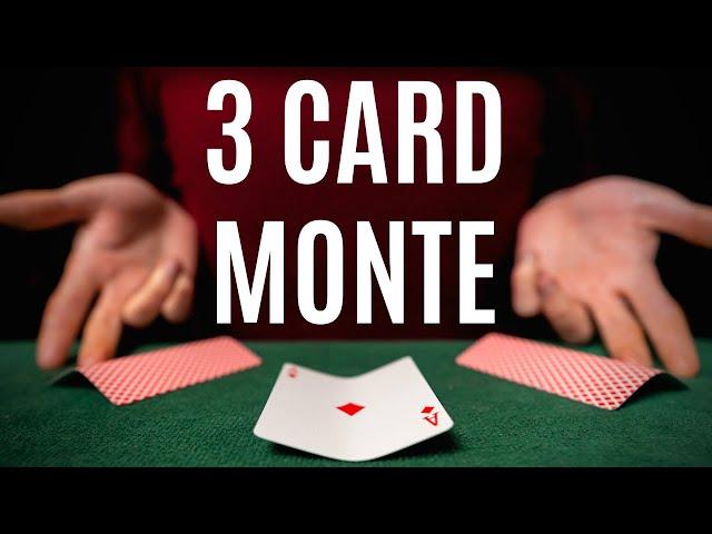 10 Levels of Sleight of Hand: 3 CARD MONTE