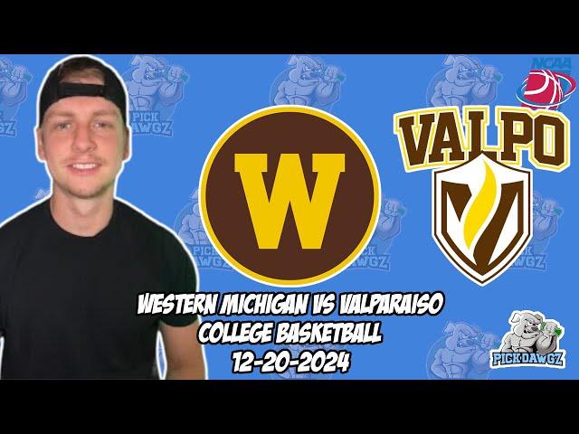 Western Michigan vs Valparaiso 12/20/24 Free College Basketball Picks and Predictions  | NCAAB Pick