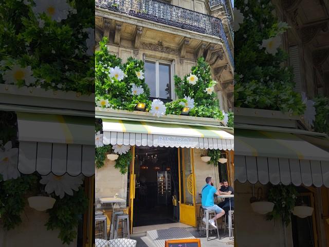   [4K] Charming Paris Bistrot in front of the Hôtel de Ville