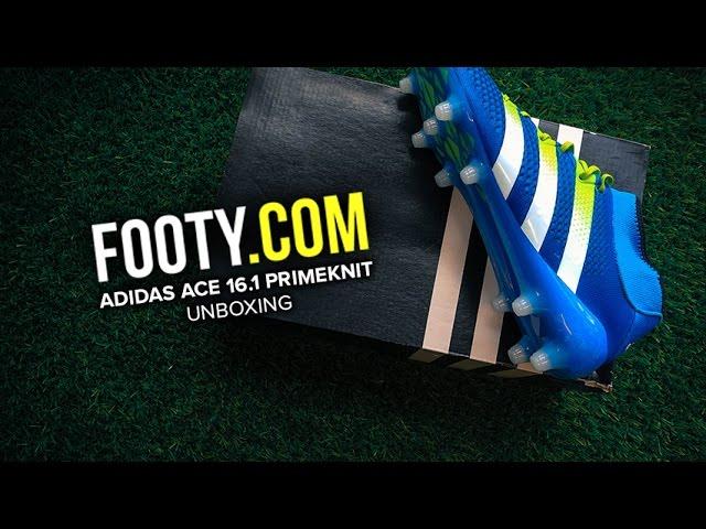 adidas ACE 16.1 Primeknit Shock Blue Unboxing - FOOTY.COM