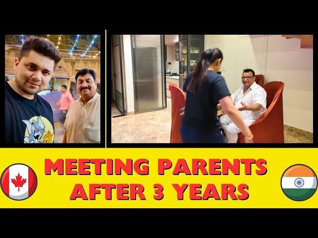 Meeting Family after 3 years | Canada  to India  | #hindivlog | Happy Diwali 🪔 | #canadiandesire