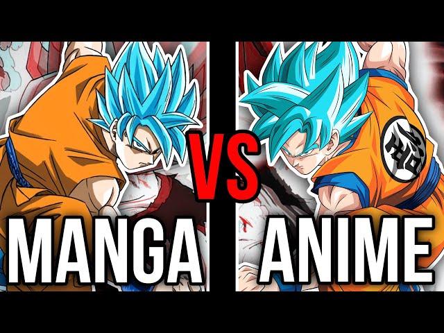 Anime Goku vs Manga Goku: The Real Winner | Dragon Ball Super