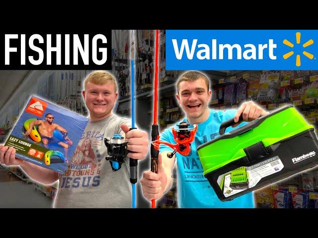 1v1 Budget Walmart Fishing Challenge! (Winner Takes All)