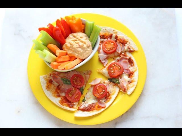 5 MINUTE PIZZA RECIPE FOR KIDS | MY FUSSY EATER